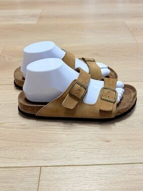 Project Cloud Genuine Leather Sandals Beach Essentials Womens Sandals 8.5